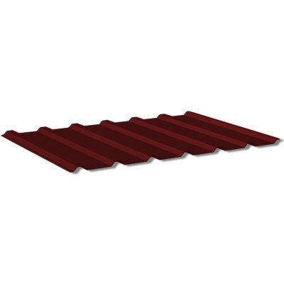 Satjam T18N AluMat 1173 x 0,6 mm RAL 3011 červenohnědá 1 m² – Zbozi.Blesk.cz