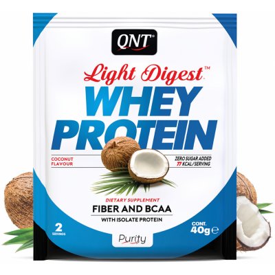 QNT Light Digest Whey Protein 40 g – Zbozi.Blesk.cz