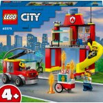 LEGO® City 60375 Hasičská stanice a auto hasičů – Sleviste.cz