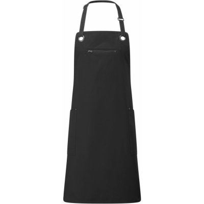 Premier PR121 Zástěra s laclem a bočními kapsami Barley černá Charcoal – Hledejceny.cz