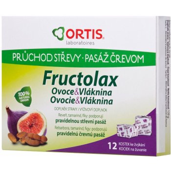 Ortis Fructolax 12 kostek