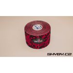 BB Tape červená s lebkami 5 cm x 5 m – Zboží Dáma