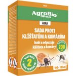 AgroBio Atak Sada proti klíšťatům a komárům 2 x 100 ml – Zboží Mobilmania