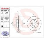 Brzdový kotouč BREMBO 09.9537.20