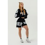 Nebbia Teplákové šortky MUSCLE MOMMY 624 black – Hledejceny.cz