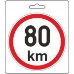 Compass Samolepka omezená rychlost 80km/h (110 mm), 34486 – Hledejceny.cz