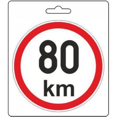 Compass Samolepka omezená rychlost 80km/h (110 mm), 34486 – Hledejceny.cz