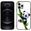 Pouzdro a kryt na mobilní telefon Apple mmCase Gelové iPhone 12 Pro Max - panda na bambusu