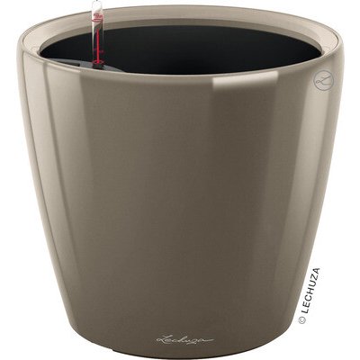 Lechuza Samozavlažovací květináč Classico LS 43 x 39,5 cm taupe – Hledejceny.cz
