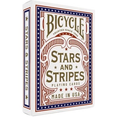Bicycle USPCC hrací karty Stars and Stripes – Zbozi.Blesk.cz