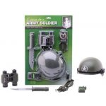 Johntoys Vojenská sada s přilbou – Zboží Dáma