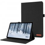 VSECHNONAMOBIL 57290 FABRIC Zaklápěcí obal pro Nokia T21 černý – Zboží Živě