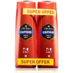 Old Spice Captain sprchový gel 2 x 400 ml dárková sada – Hledejceny.cz