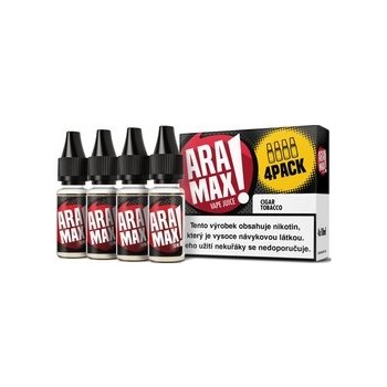 Aramax 4Pack Cigar Tobacco 4 x 10 ml 6 mg