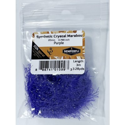 Semperfli Syntetické Marabou Synthetic Crystal Marabou Purple – Hledejceny.cz