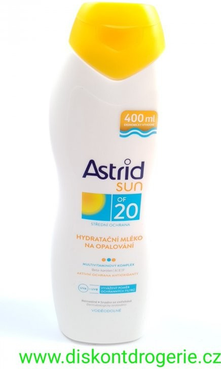 Astrid Sun mléko na opalování SPF20 400 ml