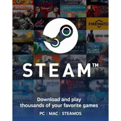 Valve Steam Dárková Karta 75 €