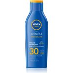 Nivea Sun Protect & Moisture hydratační mléko na opalování SPF30 200 ml – Zboží Dáma