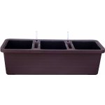 Truhlík samozavlažovací BERBERIS TRiO čokoláda 117 cm – Hledejceny.cz