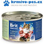 Brit Premium by Nature Cat Turkey with Lamb 200 g – Hledejceny.cz