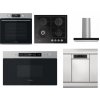 Set domácích spotřebičů Set Whirlpool OMK58CU1SX + GOFL 629/NB + WHBS 62F LT K + MBNA910X + WSBO 3O34 PF X