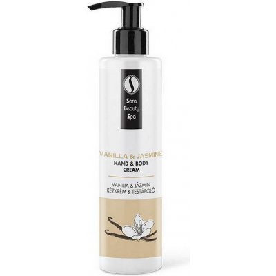 Sara Beauty Spa hydratační krém Vanilka-Jasmín 250 ml – Zboží Mobilmania