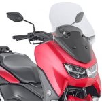 KAPPA plexi YAMAHA N-MAX 125/155 '21-, 58,5 X 41 CM čiré - potřebné uchycení D2153DTK | Zboží Auto