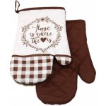 Praktik Kuchyňská chňapka 2 ks Home hnědá 18x27 cm – Zboží Dáma