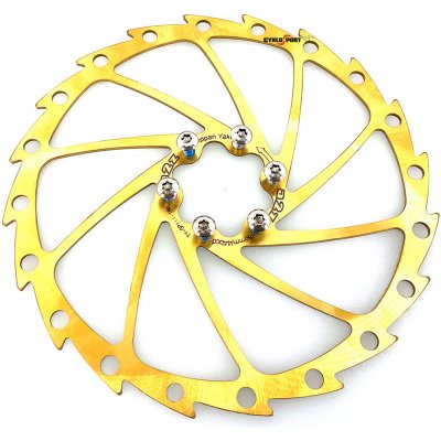 Brzdový kotouč A2Z | TY-SPIII Zlatá ( 6 děr 180 mm) CPT – Sleviste.cz