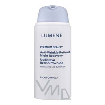 Lumene omlazující noční krém s retinolem Premium Beauty (Anti-Wrinkle Retinol Night Recovery) 30 ml