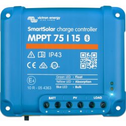 Victron Energy SmartSolar 75/15 - 75V, 15A, BT, MPPT SCC075015060R