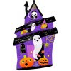 Balónek AirLoonz stojící obří balónek Halloween strašidelný dům 127 cm