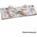 Čelenka s mašlí duhy a mráčky – Zboží Dáma