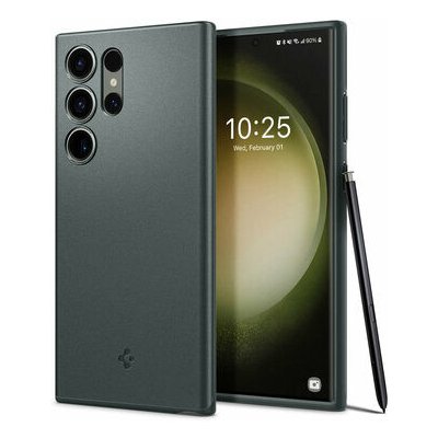 Pouzdro Spigen Thin Fit Samsung Galaxy S23 Ultra zelené – Hledejceny.cz