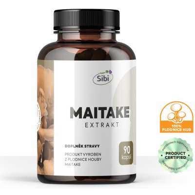 Sibi Maitake extrakt 500 mg 90 kapslí – Hledejceny.cz