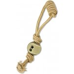 Dog Fantasy Přetahovadlo Juta házecí tenisák + madlo 34 cm – Zboží Dáma