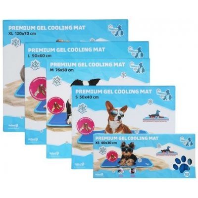 CoolPets Premium gelová Chladicí podložka XL 120 x 70 cm – Sleviste.cz