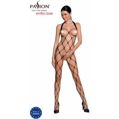 Passion Bodystocking BS091 black – Zboží Mobilmania