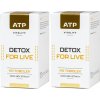 Doplněk stravy na detoxikaci ATP Vitality Detox For Live 90 tablet