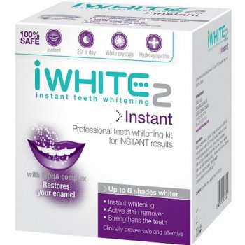 iWhite 2 sada pro bělení zubů 10 x 0,8 g