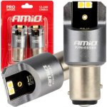 LED žárovky CANBUS PRO series BAY15D P21/5W 4x3030 SMD White 12/24V AMIO-03585 – Hledejceny.cz