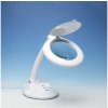 Modelářské nářadí Shesto Lightcraft stolní lampa LED s organizérem a lupou 125mm