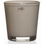 Nohel Garden Obal na květník ORCHID skleněný šedý d12,5x13,5cm MOM 6ks – Hledejceny.cz