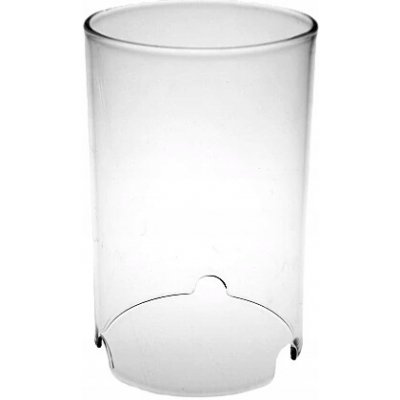 Skleněné kryt, svícen na svíčku interiérový, hřbitovní, přívod vzduchu 8 cm – Hledejceny.cz