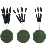 Gardner Zarážka Na Vlasec Target Line Stops Sinking Černé 2x6,5mm 15ks – Zboží Dáma