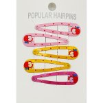 Dětské barevné sponky do vlasů 5ks – Zboží Dáma