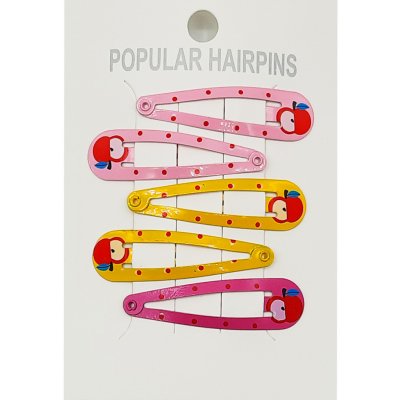 Dětské barevné sponky do vlasů 5ks – Zboží Dáma