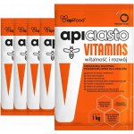 APIFOOD Apiciasto pro včely Vitamins 5 x 1 kg – Zbozi.Blesk.cz