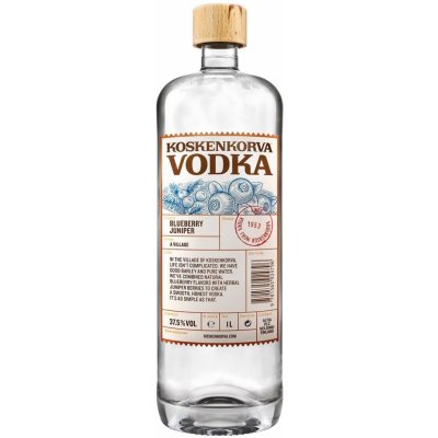 Koskenkorva Blueberry 37,5% 1 l (holá láhev) – Hledejceny.cz