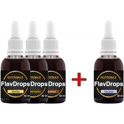 NutriMax FlavDrops 50 ml kokos – Zboží Dáma